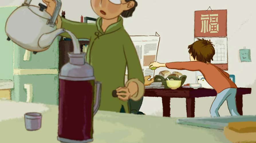 吃早飯啦！