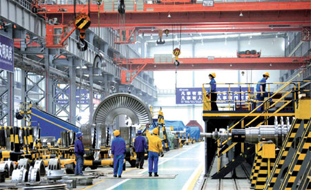 Turbine maker turns around