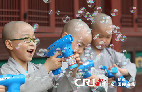 韓國童僧歡慶兒童節(jié)