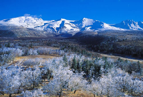 冬日長白山