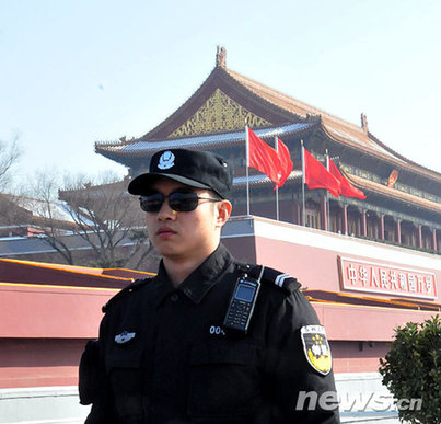 北京警方動員70萬保衛力量確保和諧兩會