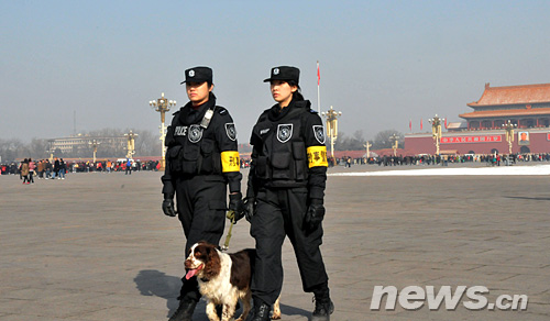 北京警方動員70萬保衛力量確保和諧兩會