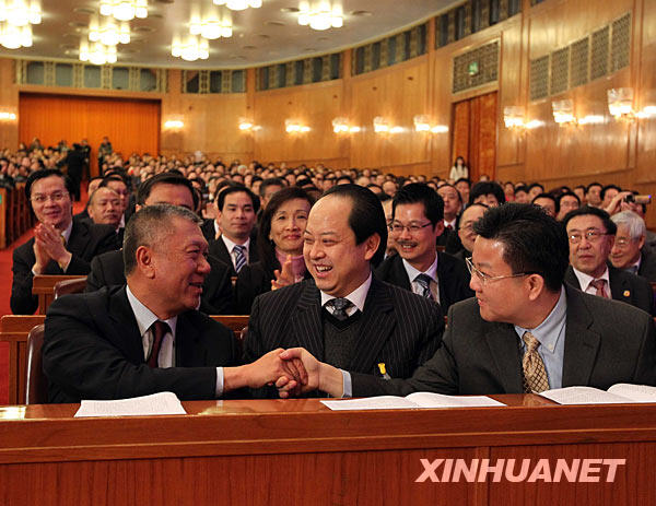 何厚鏵當(dāng)選全國政協(xié)副主席