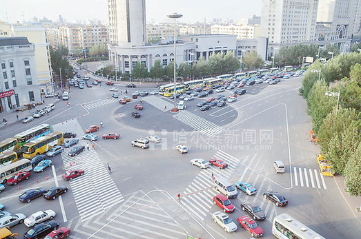 哈爾濱市道路升級改造帶來生活新景象(組圖)