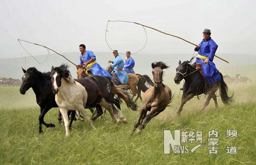 內蒙古克什克騰旗舉辦馬文化節