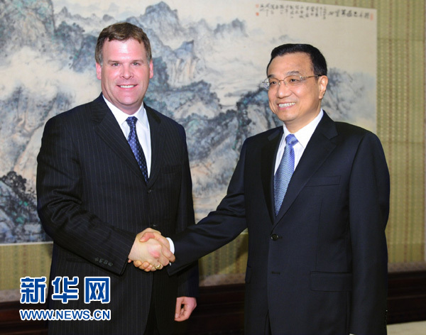 李克強會見加拿大外長