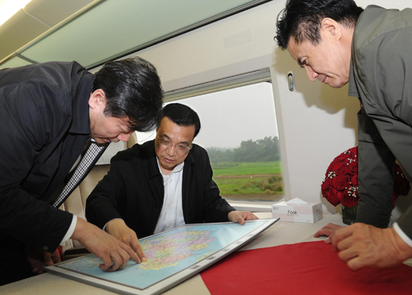 李克強(qiáng)在海南考察