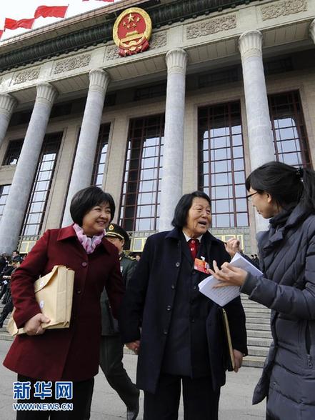 老代表申紀蘭：我要為農(nóng)民代言