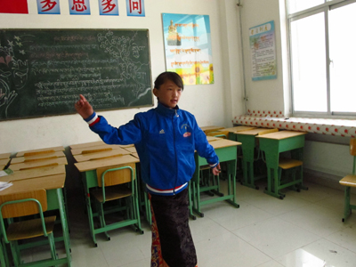 “希望”在重建：一個玉樹女孩的期待