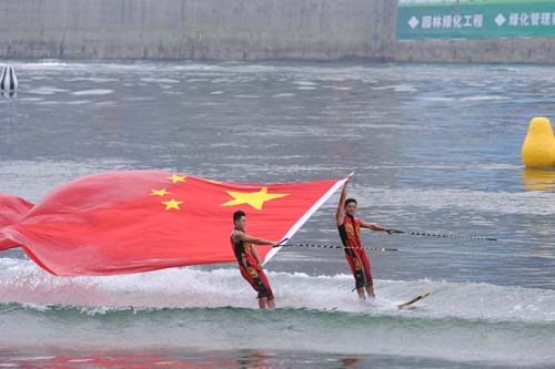 2012中美澳藝術滑水對抗賽彭水站開幕式精彩圖集