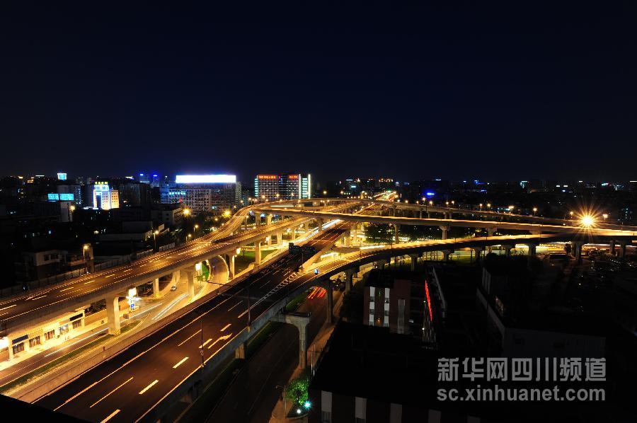 成都新二環通車試運行