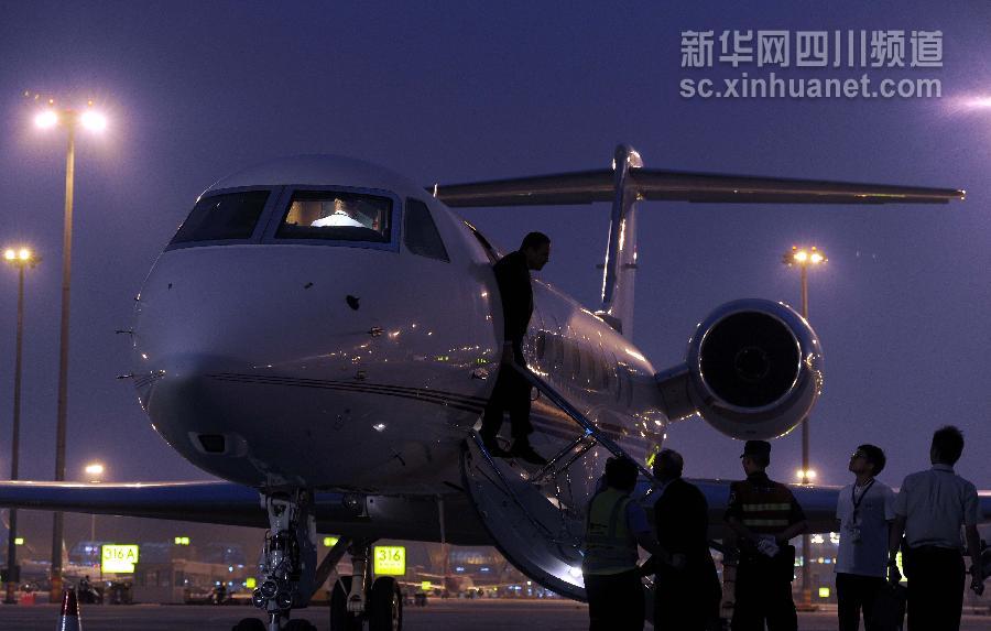 財富成都迎來大規(guī)模公務機到訪