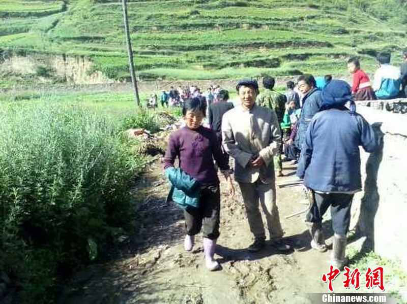 直擊甘肅岷縣梅川地震現場