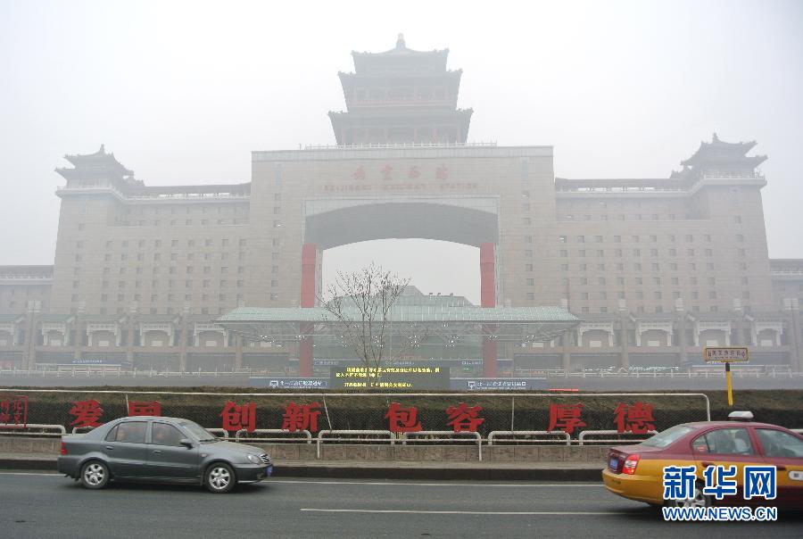 全國灰霾面積約130萬平方公里 京津等地嚴重污染