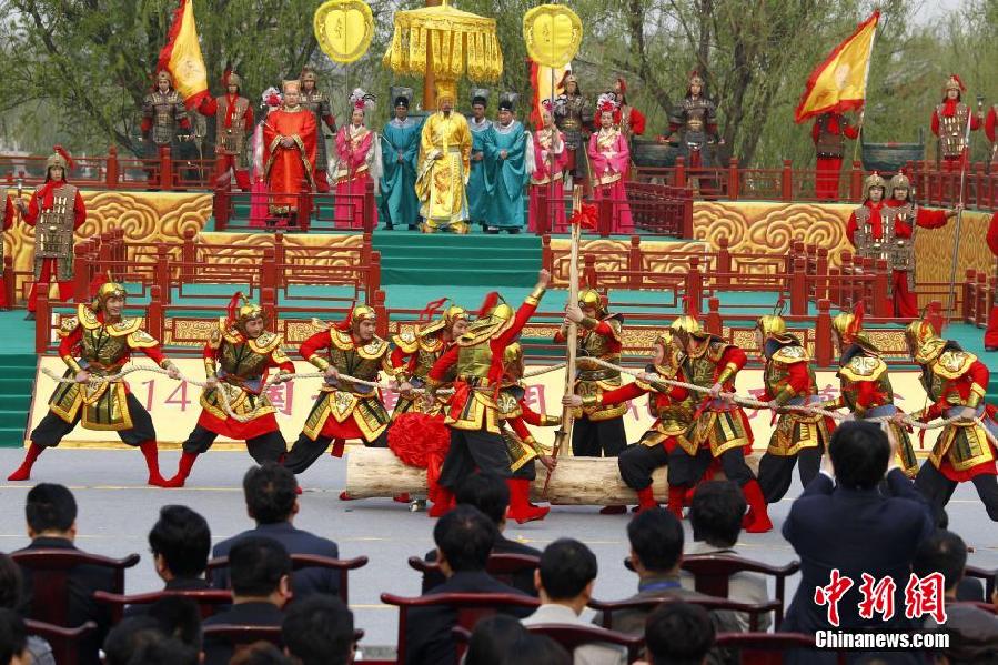 河南開封清明文化節(jié)開幕
