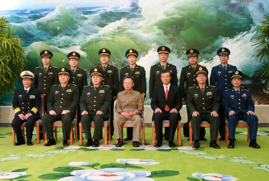 梁光烈會見朝鮮最高領導人金正日(組圖)