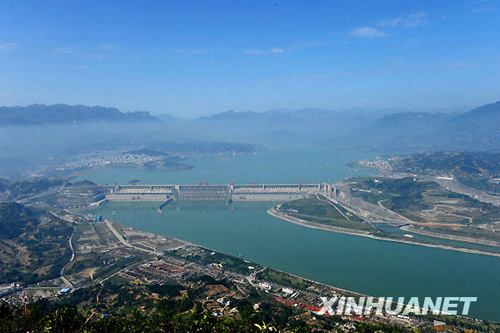 三峽水庫水位首次出現(xiàn)滯漲