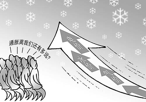 公眾展望2010年 85.6%的人擔(dān)心物價(jià)漲