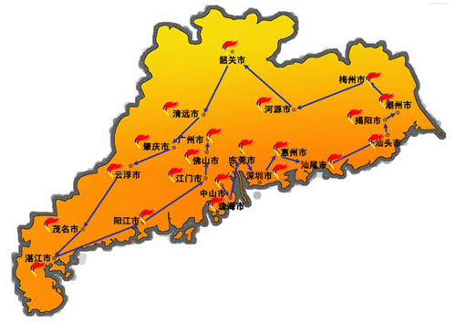 廣州亞運會火炬名為潮流 確定在廣東省境內傳遞