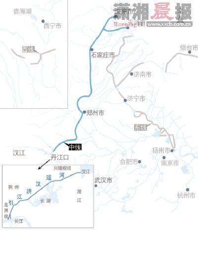 中國現代最大人工運河今日動工 耗資60億元(圖)