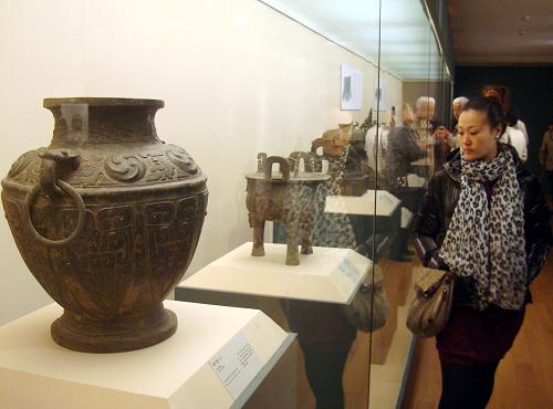 陜西寶雞出土青銅器珍品展在蘇州舉行