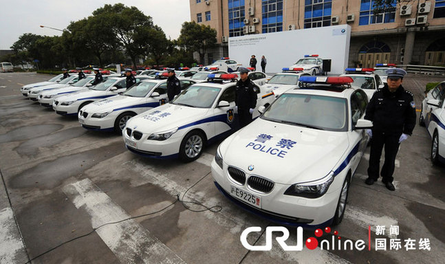 上海交警裝配