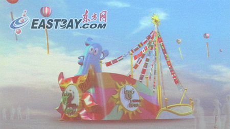 上海世博花車(chē)巡游5月1日啟動(dòng)