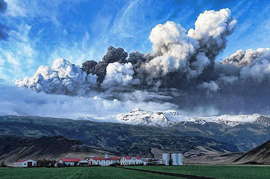 冰島火山灰會讓四川下強酸雨? 專家稱可能性不大