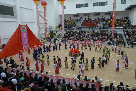 阿壩州首屆大櫻桃節(jié)鍋莊比賽頒獎晚會在汶川舉行