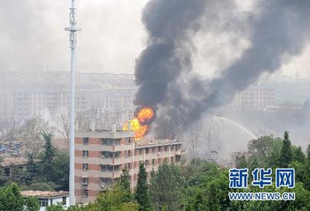 10時10分南京市一工廠發生爆炸 死傷人數不明
