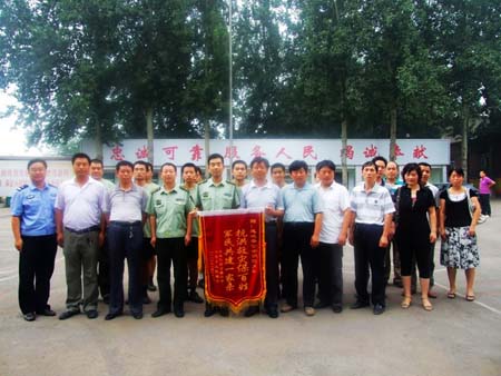三門峽:抗洪救災保百姓 軍民共建一家親