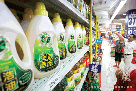 金浩茶油承諾問題產品十倍賠償 若致病按國標賠