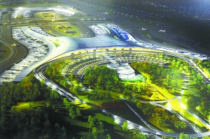 重慶江北機(jī)場(chǎng)三期投資達(dá)200億 可比肩迪拜機(jī)場(chǎng)[圖]