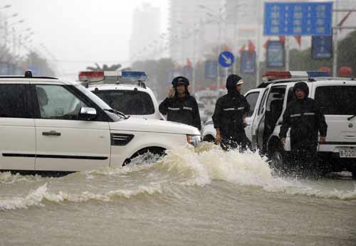 海南強降雨已安全轉移64000多人