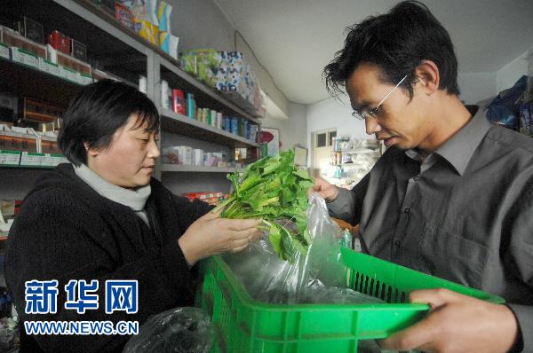 菜價上漲催生市民“網絡購菜”熱潮