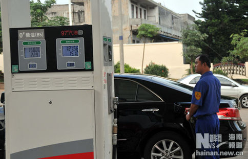 國內唯一進入車用領域的生物柴油在海南銷售