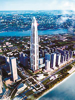 網友稱武漢建世界第三高樓花費 夠建3個迪拜塔(圖)