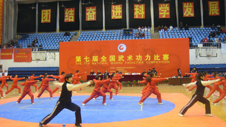 第七屆全國武術(shù)功力大賽落幕 河大榮得三項(xiàng)桂冠