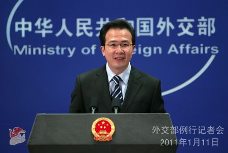 外交部發言人洪磊就參觀伊核設施、中美軍事交流等答記者問