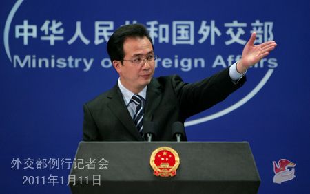 外交部發言人洪磊就參觀伊核設施、中美軍事交流等答記者問