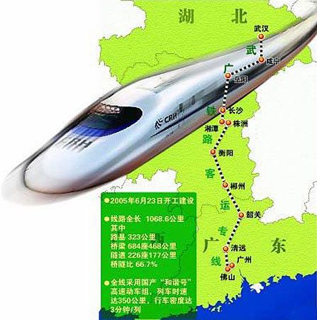 京滬高鐵6月9日至19日將全線試運行(圖)