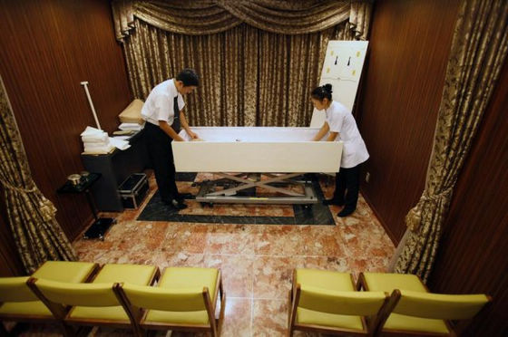 日本有家給死人住的“酒店”[組圖]
