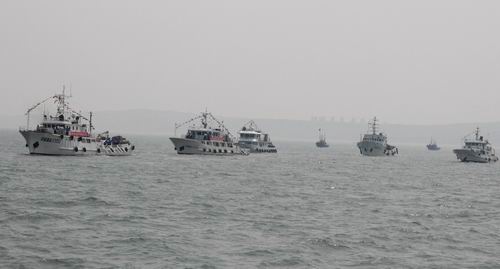 渤海生物資源修復放流活動在山東蓬萊舉行
