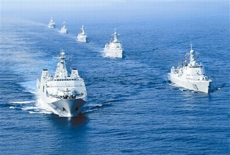 中國海軍國產新一代戰艦密集下水 快速形成戰力