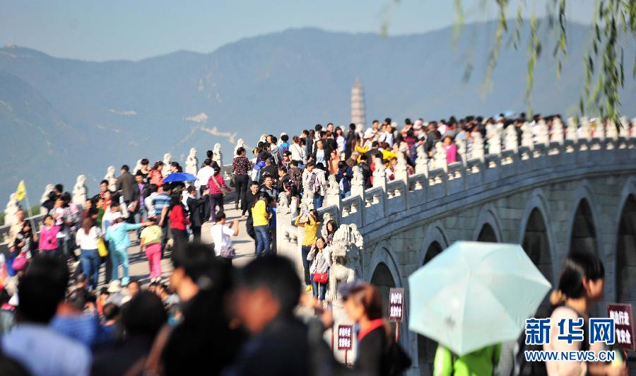 中山陵4天74.5萬游客 盤點這些創紀錄的景點