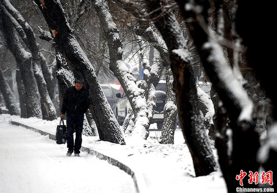 大雪襲烏魯木齊機場 20多個航班延誤