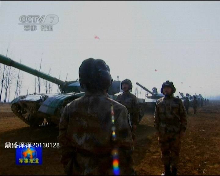 成群出動：解放軍精銳96改主戰坦克部隊曝光