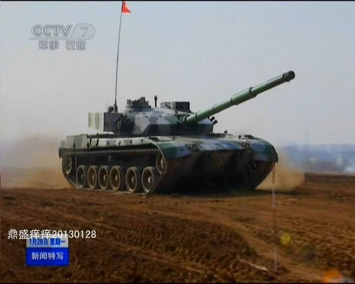 成群出動：解放軍精銳96改主戰(zhàn)坦克部隊(duì)曝光