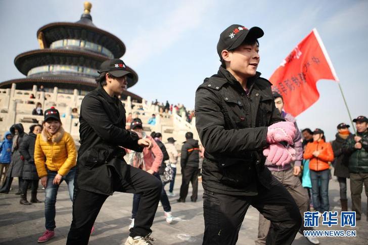 春節長假各地景區迎人潮
