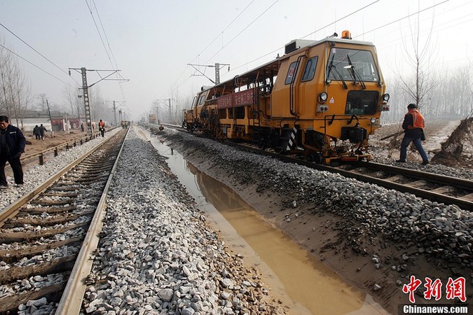 直擊山西洪洞受災現場 部分鐵路恢復通車